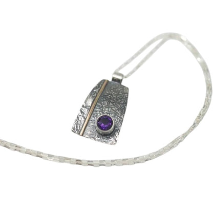 Sterling Medallion Pendant