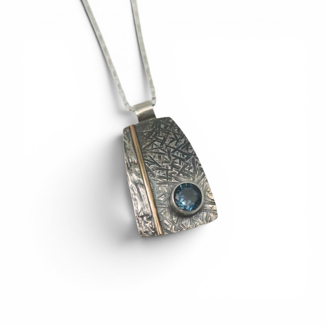 Sterling Medallion Pendant