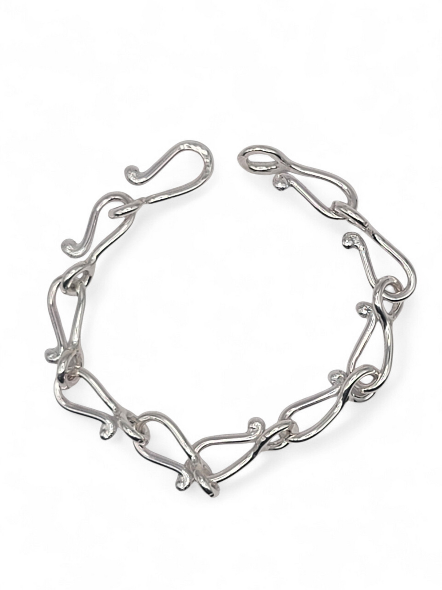 Sterling Silver Chunky Link Bracelet