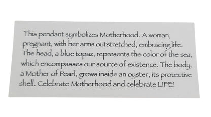 Sterling Motherhood Pendant